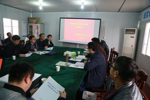 渭南分公司第二項目A11#、A12#樓順利通過 省級綠色施工示范工程驗收