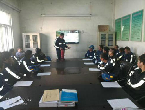 洗選煤運營公司洗煤廠項目部：扎實開展2018年春節(jié)期間安全生產(chǎn)工作