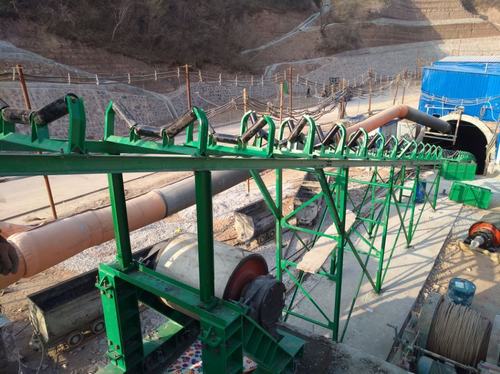 礦建二公司冶坪項(xiàng)目部主、副、風(fēng)實(shí)現(xiàn)全面貫通