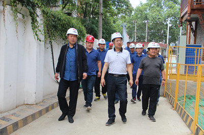 贠公法深入陜煤建設漢中分公司開展安全環(huán)保大檢查