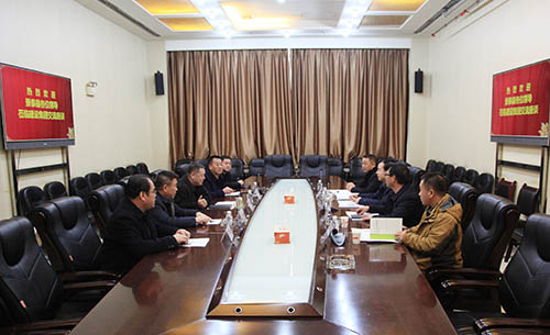 陜煤建設(shè)集團與甘肅景泰縣對接洽談