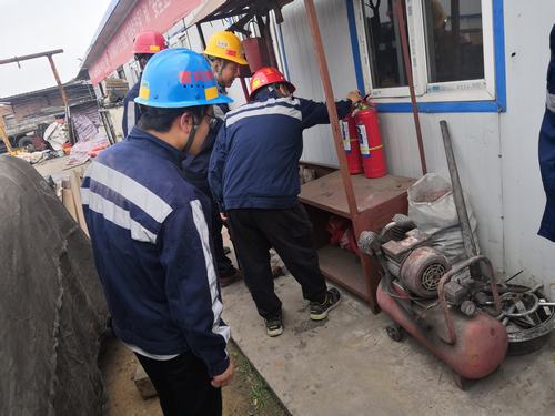 陜煤建設(shè)洗選煤運營公司安裝第三項目部：讓隱患無處藏身