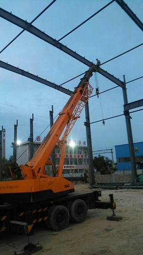 陜煤建設韓城分公司龍鋼鋼加公司項目工程鋼結構主體部分圓滿完工