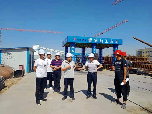 楊讓順深入榆北小保當(dāng)、曹家灘施工現(xiàn)場檢查指導(dǎo)工作