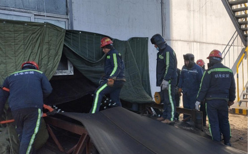 陜煤建設(shè)機電安裝公司戰(zhàn)嚴寒保生產(chǎn)