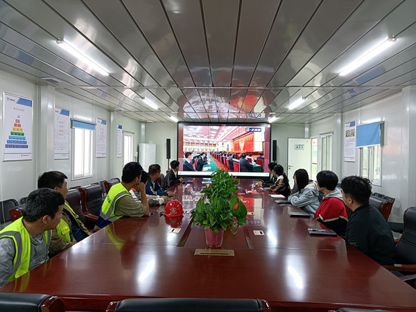 陜煤建設(shè)咸陽分公司青年團(tuán)員立足新時代，開啟新征程