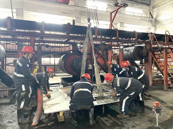 陜煤建設(shè)韓城分公司安裝三項(xiàng)目部：奮楫爭(zhēng)先 實(shí)干篤行 高質(zhì)量完成檢修改造項(xiàng)目