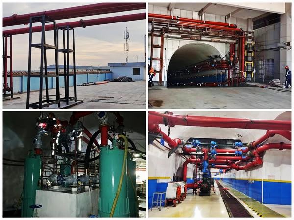 陜煤建設(shè)渭南分公司第二安裝項(xiàng)目部提前1天完成紅柳林煤礦二號(hào)進(jìn)風(fēng)斜井段排水系統(tǒng)