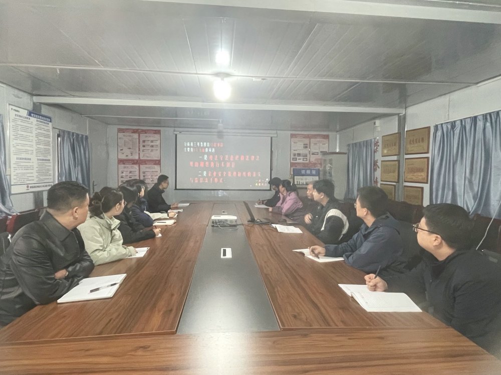 陜煤建設(shè)韓城分公司土建六項(xiàng)目部：以“演”筑防，以“查”除患，推進(jìn)消防安全工作走深走實(shí)